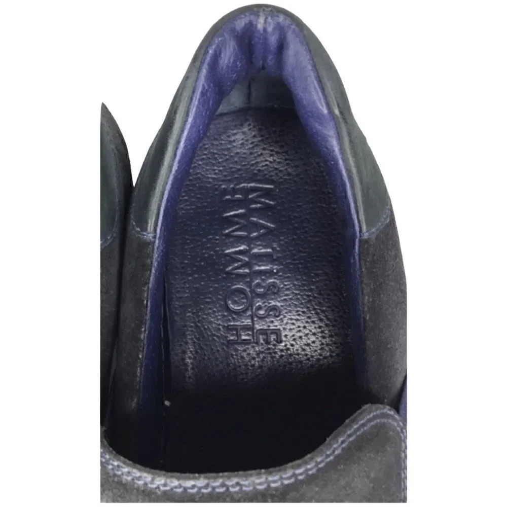Matisse Homme Mens Navy Slip On Sneakers Size 12